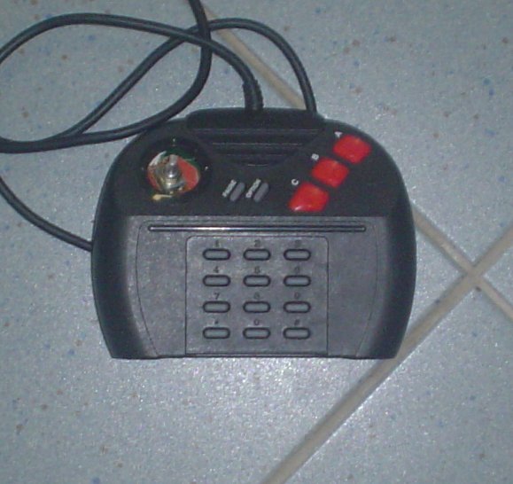 atari jaguar rotary controller complete